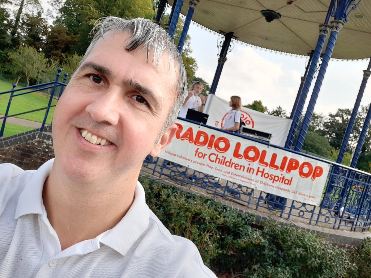 lee_donnarumma's tweet photo. All set up and ready to go! @radiolollipop #walkthetestway https://t.co/uhb0LOajzR