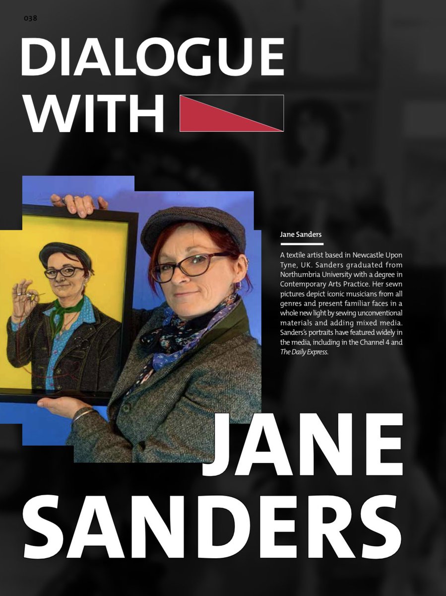 JaneSandersart's tweet photo. FOLLOWING MY EXCITEMENT YESTERDAY, THOUGHT YOU MIGHT LIKE A QUICK READ OF MY INTERVIEW BY LUCA YIN FOR BRAND MAGAZINE. #brandmagazine https://t.co/iIMWKKsgNf