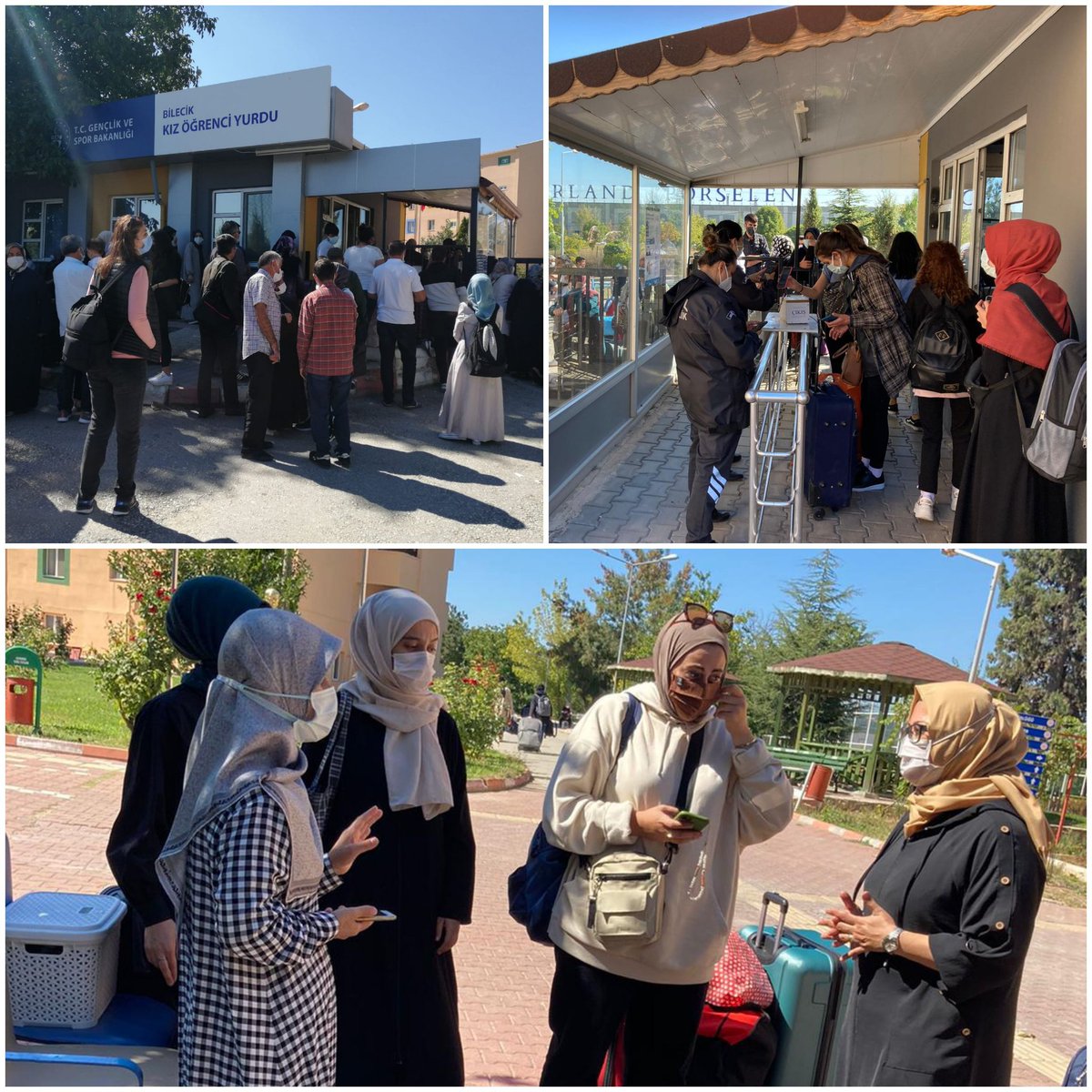 Değerli velilerimiz aklınız evlatlarınızda kalmasın onlar artık anne, baba, abi, abla şefkati ile görev yapan yurt personellerimize emanettir. 
📍Bilecik Yurt Müdürlüğü