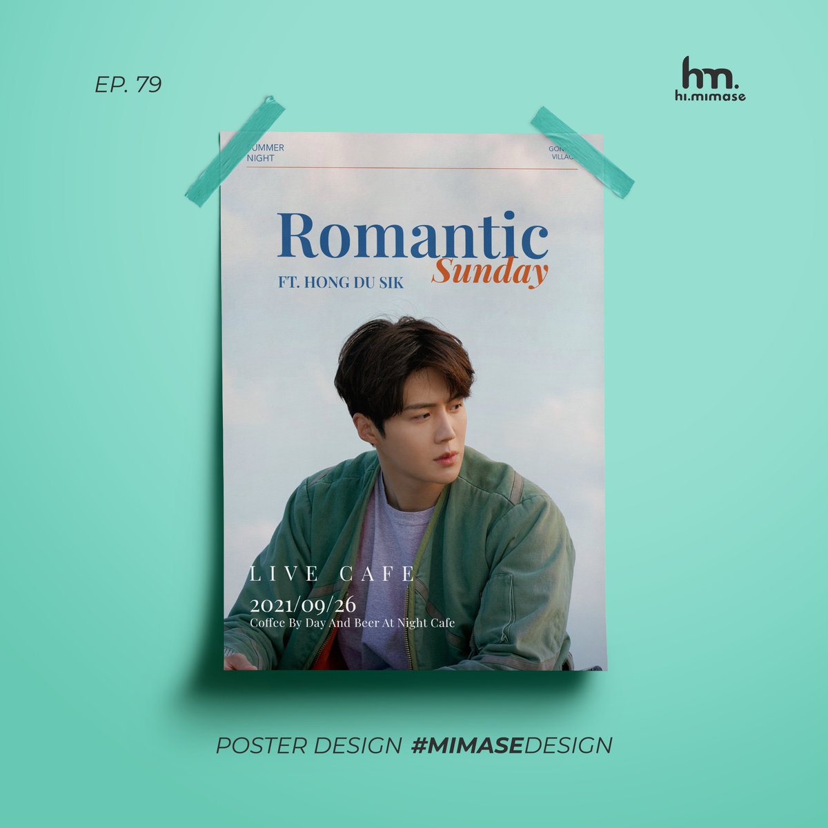 HiMimase's tweet photo. Siapa nih yang kenal Kepala Hong?✨ pengen juga punya poster kece kayak gini? Yuk bisa langsung check link di bio! Kami bisa sesuaikan dengan request mizen loh❤️

#posterdesign #poster 
#posterdigital  #jasadesainposter #HometownChaChaCha #KimSeonHo #Hongbanjang https://t.co/RGwLRw5o35