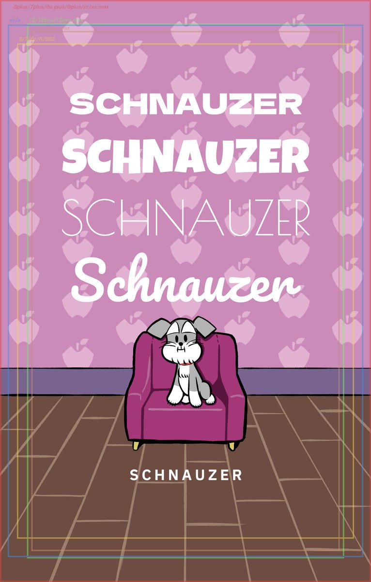 文字の入れ方に悩んだ末に3枚目に行き着いた
#シュナウザー
#シュナしか勝たん https://t.co/k45INbZL6e