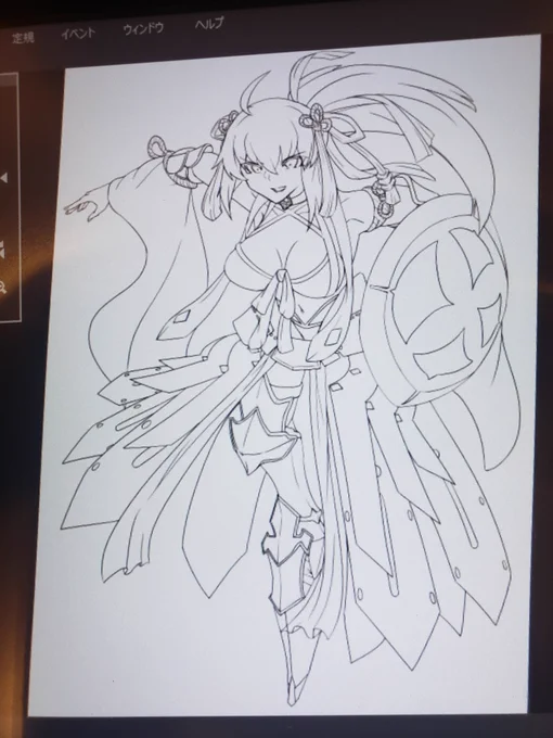 下書きまでしかできませんでした。 