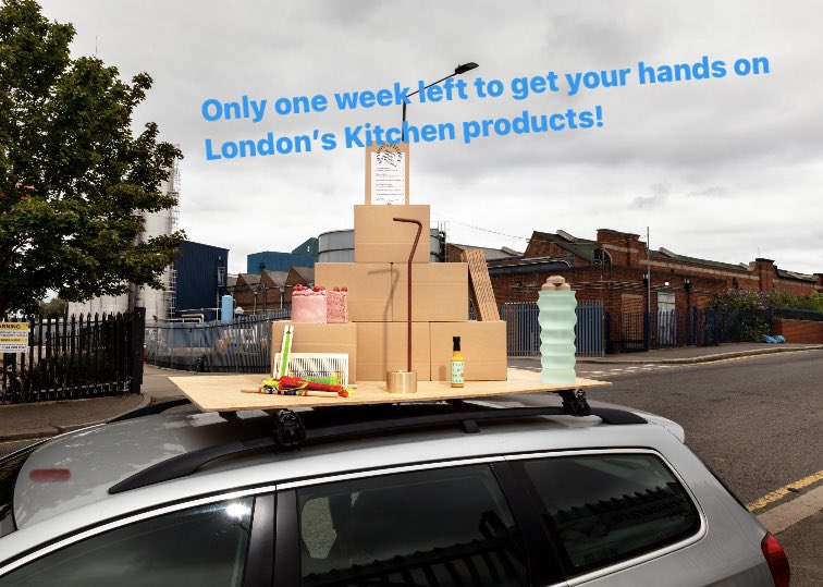One week left to check out londonskitchen.com - all funds from sales donated to mutual aid organisations in and around the Park Royal area!