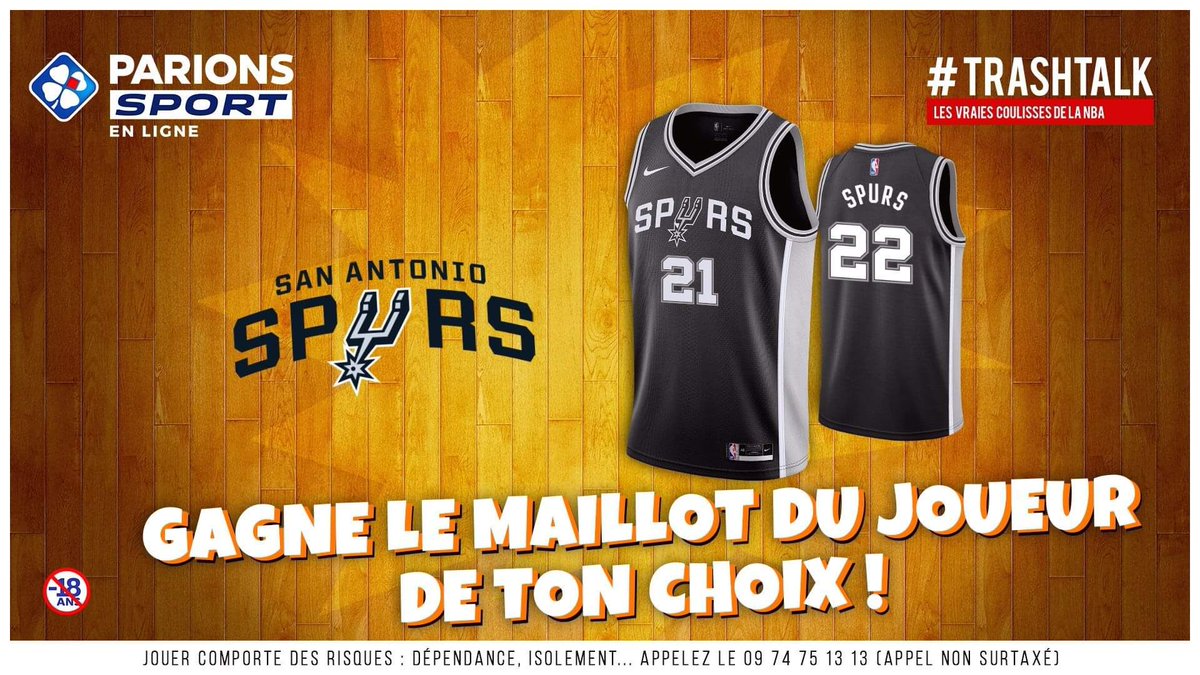 TrashTalk_fr's tweet photo. 🎁 JEU-CONCOURS ! 🎁 

Avec les #30PREVIEWSEN30JOURS, TrashTalk et ParionsSport te font gagner 1 maillot par jour !! 😱

🚨 GAGNE LE MAILLOT DU JOUEUR DE TON CHOIX CHEZ LES SPURS !! 🚨

Pour participer :

1⃣ RT CE TWEET 
2⃣ FOLLOW @TRASHTALK_FR ET @PARIONSSPORT

(TAS LE 03/10) https://t.co/TyQbkeXhUY