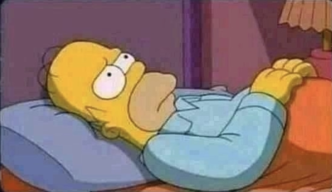 “El domingo dormiré hasta la 1 de la tarde”

Yo el domingo a las 7am: