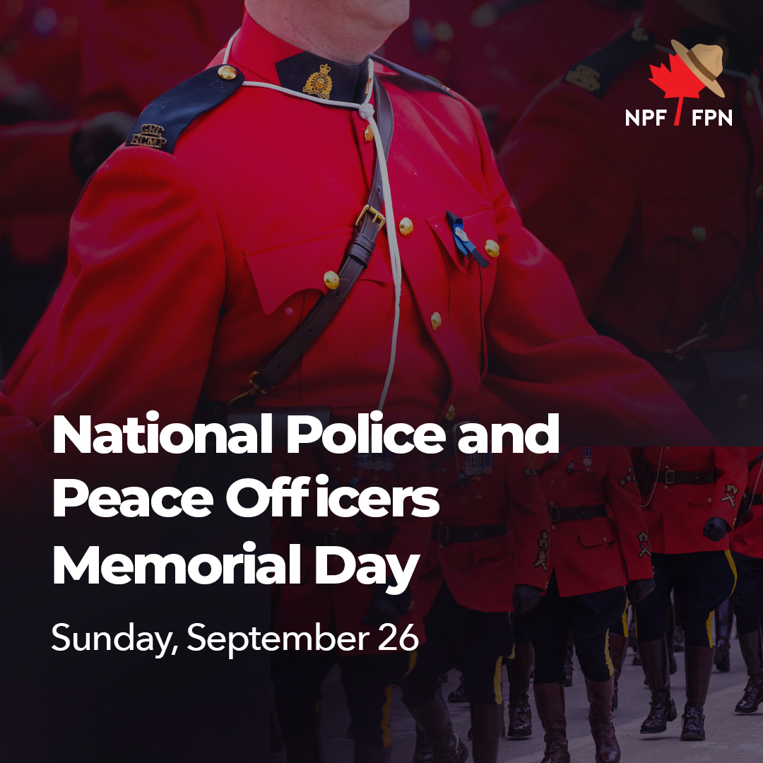National Police and Peace Officers Memorial Day is an opportunity for Canadians to formally express appreciation for the dedication of police and peace officers who have made the ultimate sacrifice to keep our communities safe.
