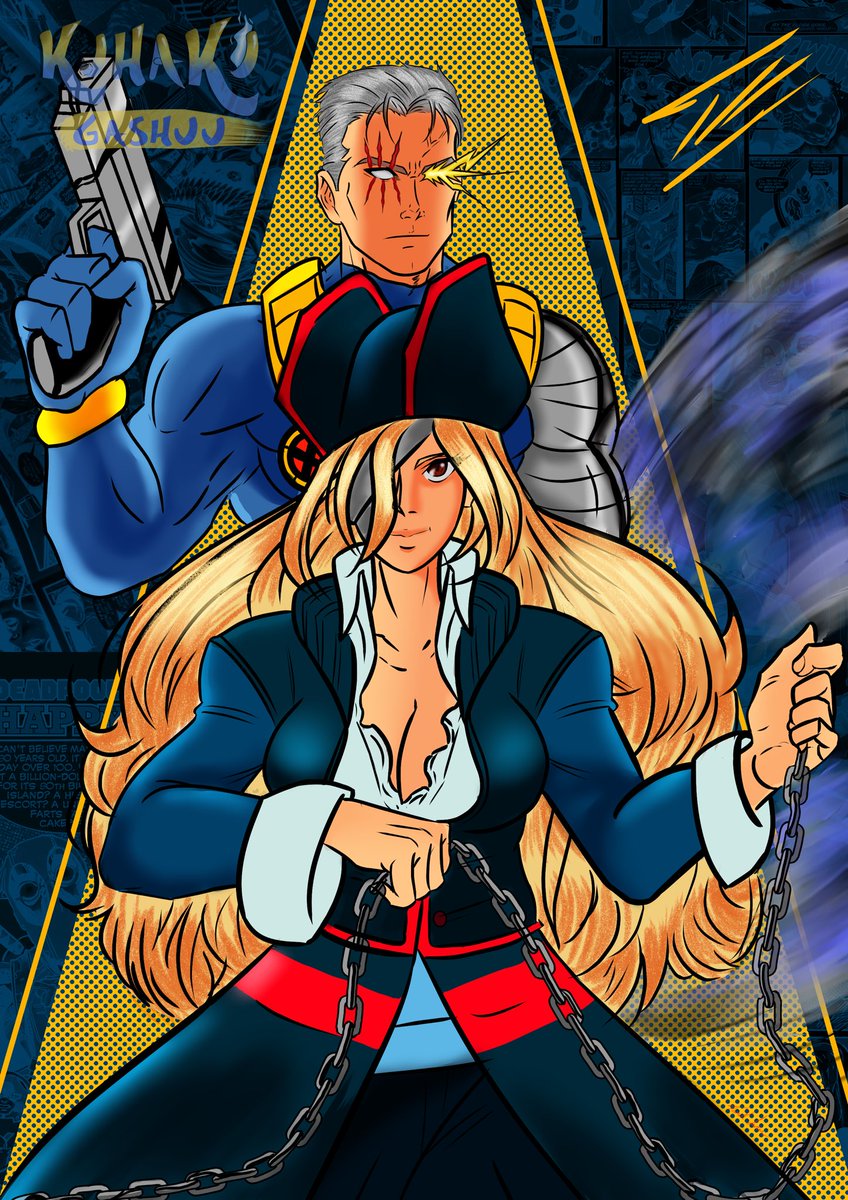 kuhakugashu's tweet photo. It’s MAHVEL BABY! Shout out to @maximilian_ for the #FREEMVC2,
.
.
.
#mvc2 #rubyheart #xmen #cable #MarvelComics #fightinggames #fgc #marvel #capcom #digitalart #digitalartist #desenhodigital #pinturadigital #kuhakugashu #desenhando #tariklucas #Marvelbaby https://t.co/AFj8vEXMkE