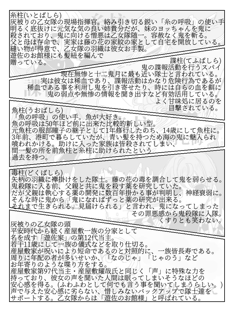 七海P鬼滅部部長puff氏の神原案(鬼滅×デレマス)
勝手に宣伝します♪まさに神!!✨✨ 