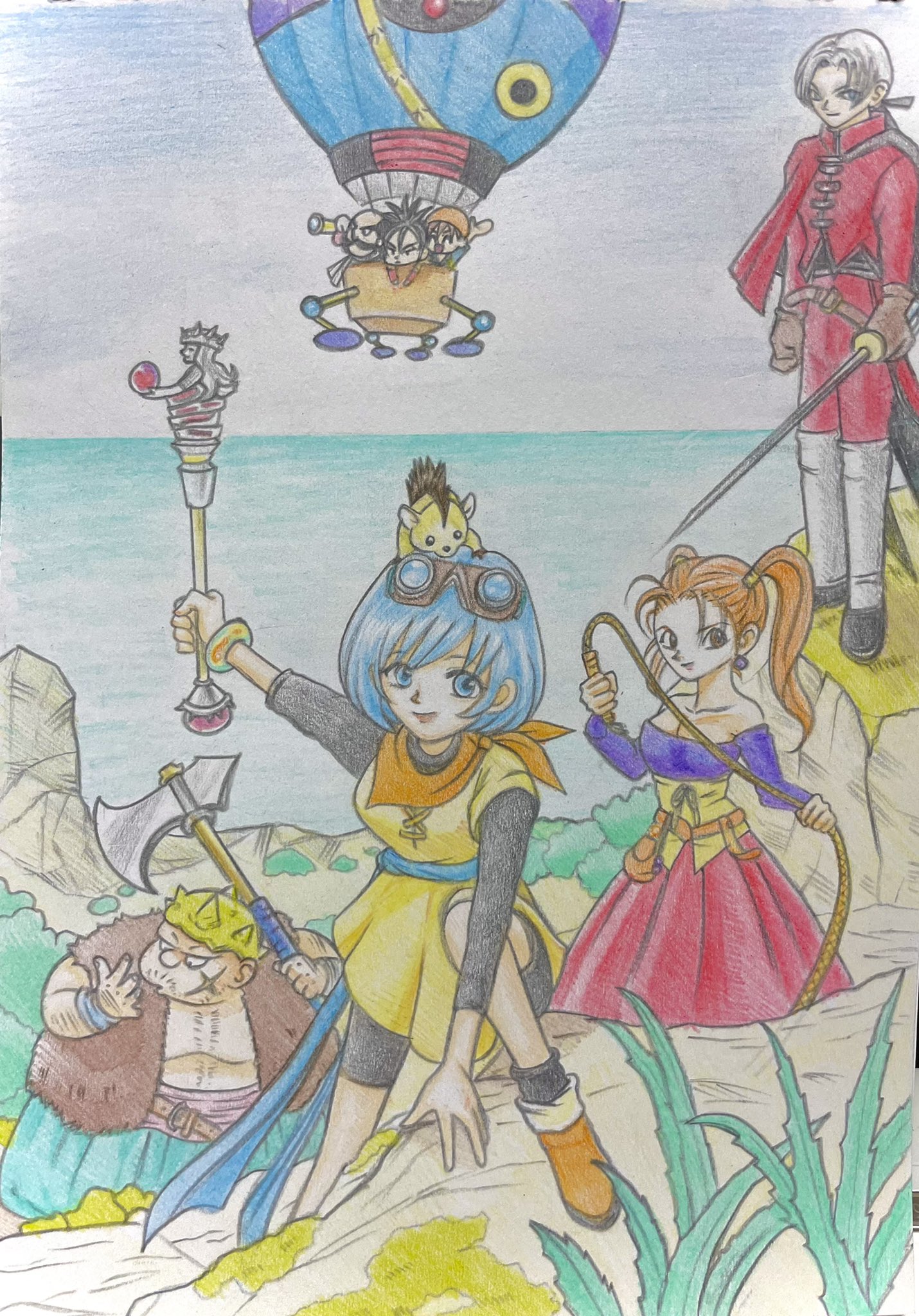 ピースだよ ドラクエ8イベントおめでとうございます ドラクエ イラスト セラフィ 色鉛筆 T Co Y0e7ua9frt Twitter ピースだよ ドラクエ8イベントおめでとうございます ドラクエ イラスト セラフィ 色鉛筆 T Co Y0e7ua9frt Twitter
