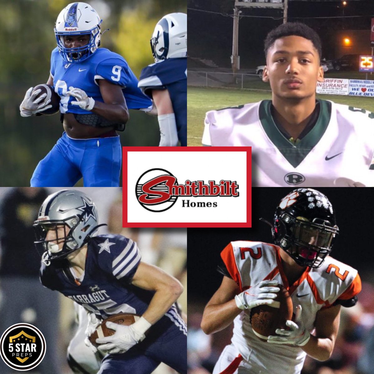 WEEK 6 <a href="/SmithbiltHomes/">Smithbilt Homes</a> Player of the Week Candidates.

VOTE until NOON on Thursday. 

⭐️ Tray Jefferson (Jellico)
⭐️ Dom Moran (Rockwood)
⭐️ Trace Corum (Farragut)
⭐️ Jayden Collins (Powell)