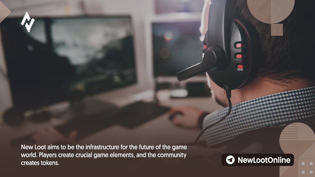 #NewLoot aims to be the infrastructure for the future of the game world. Players create crucial game elements, and the community creates tokens.

#Loot $NLT #NLT #NFTs