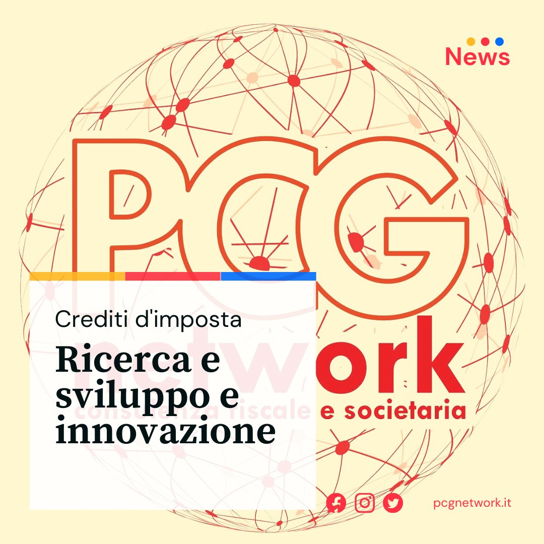 NetworkPcg's tweet image. La Legge di bilancio 2021 ha aumentato la misura del credito d'imposta per investimenti in R&amp;amp;S, design e innovazione tecnologica. R&amp;amp;S al 20%, innovazione 4.0 al 15%.🔎Per maggiori info pcgnetwork.it/ricerca-e-svil…
#crediti #ricerca #innovazione #transizione #ecologica #tecnologica