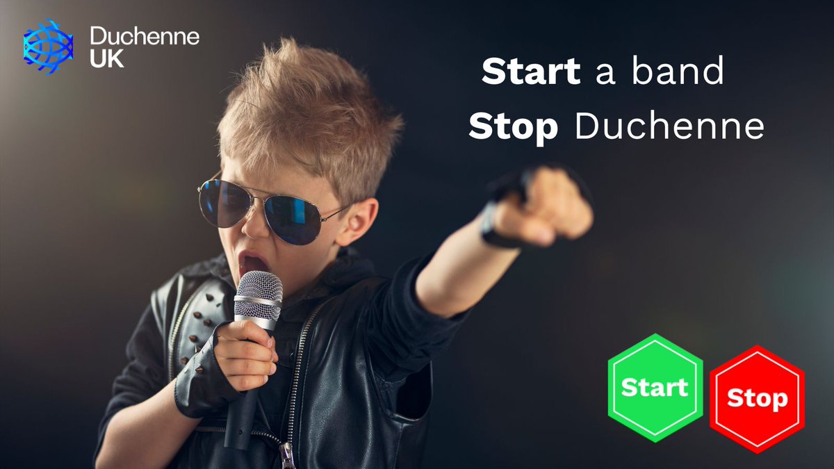 DuchenneUK's tweet image. Our Start Stop fundraising challenge begins next Friday the 1st of October! It’s easy to get involved all you have to do is start something new, &amp;amp; fundraise to stop DMD

Why not challenge yourself to start a band and raise funds to stop DMD bit.ly/3AjKncK

#StartStop