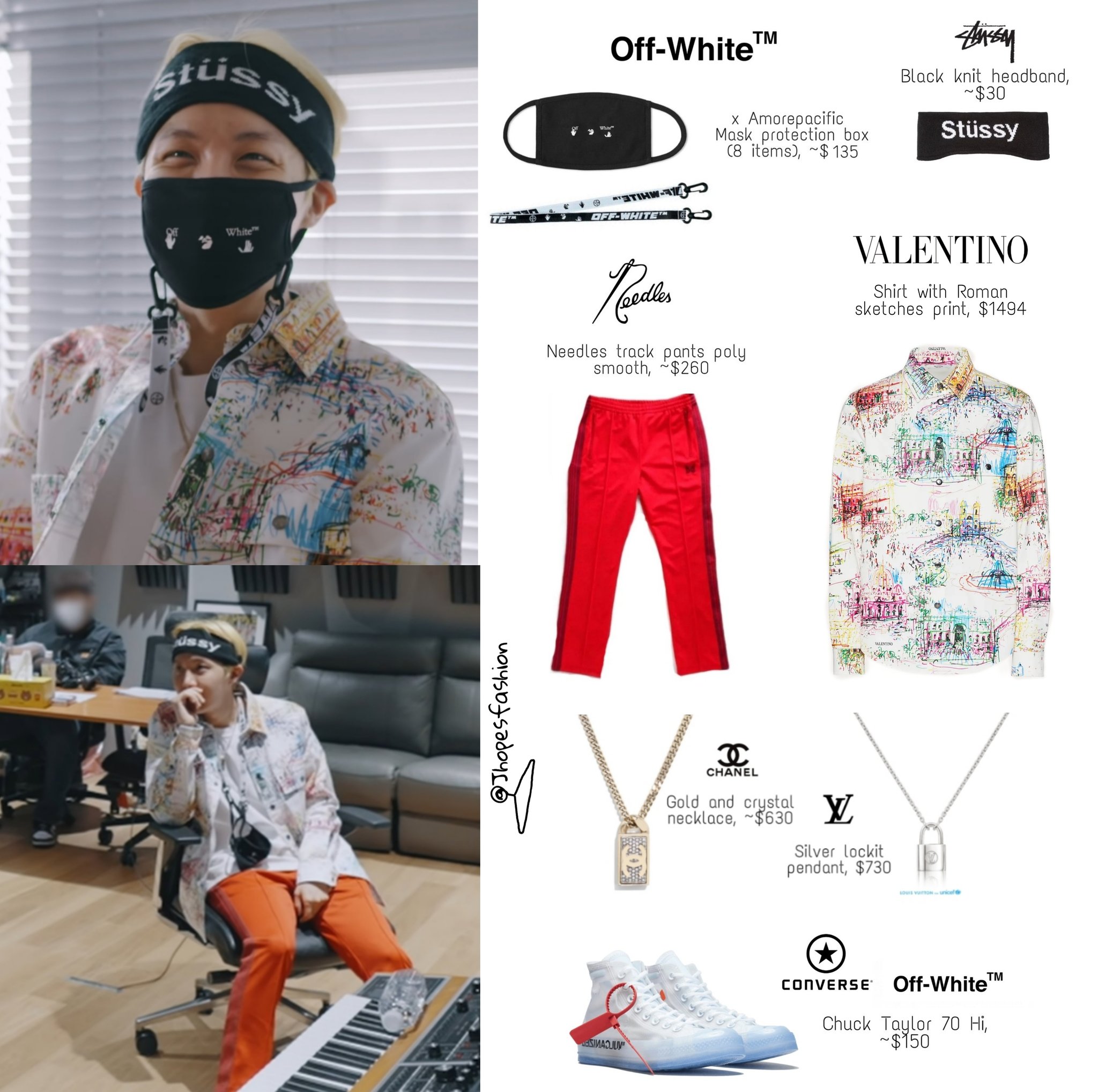 Off top white j