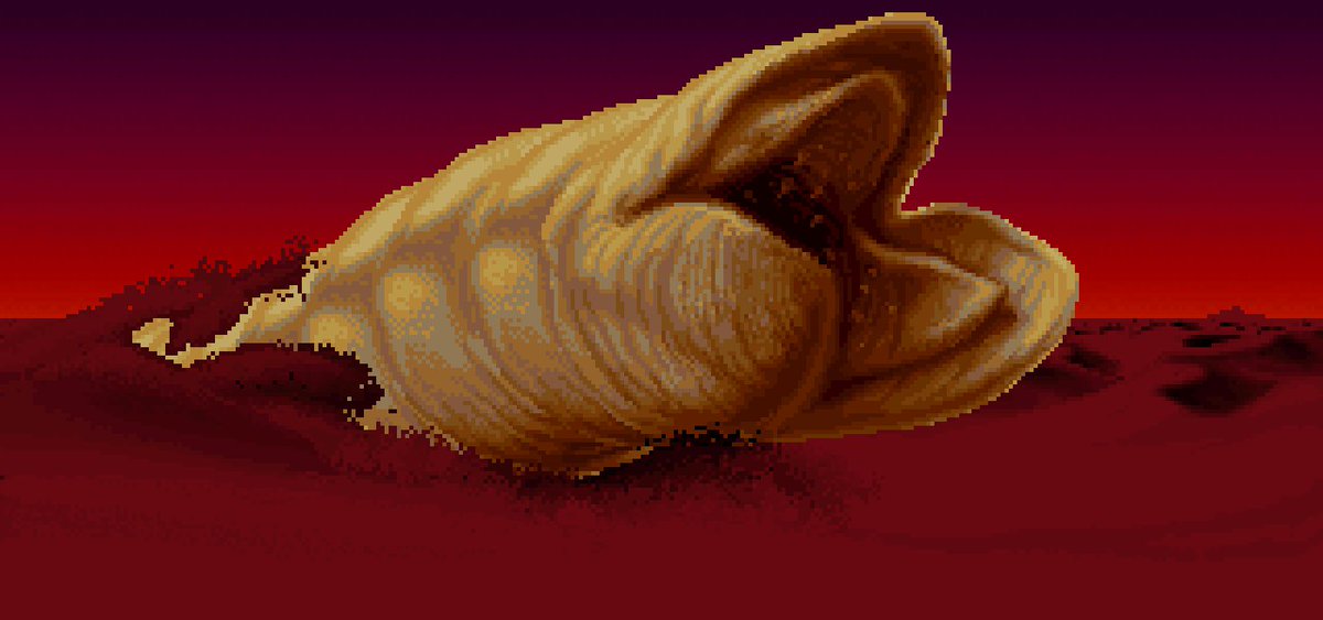 UncaringCosmos's tweet photo. The missus and I watched the new #Dune film last night in 4D (hydraulic chairs and all). It's gorgeous and intense, with a strong cast and sumptuous, otherworldly visuals (though the sandworm mouths look a bit odd). I very much recommend giving it a go. 👍👍 #FearistheMindKiller https://t.co/Iyt5crVX2m