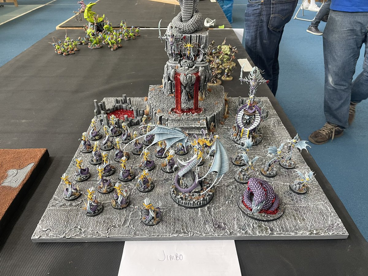 Craignos's tweet photo. The incredible armies entered for the AOS London GT #LGT2021 #londongt #bloodtithe #bloodtithe2021 https://t.co/7lUtjC2sxu