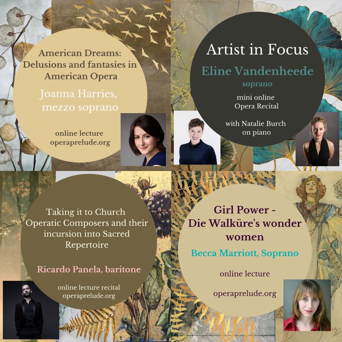 OperaPrelude's tweet photo. Online lectures coming up in October!
https://t.co/jFmersZUyS

#opera #loveopera #operasinger #operalover #operasingerslifestyle #operasingers #artsandculture #operaprelude
 #operaonline
#onlineopera https://t.co/qVxHnppPJk