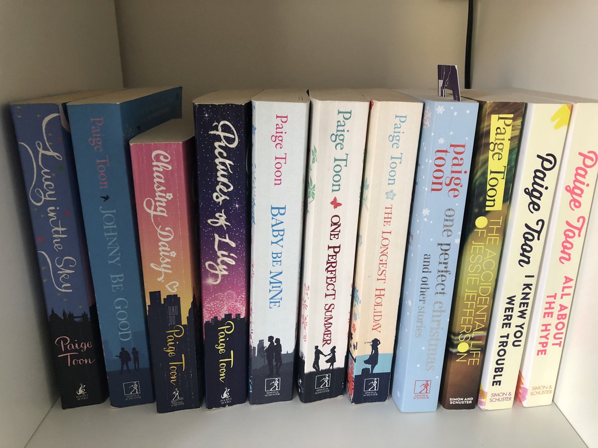32SallyB's tweet photo. @PaigeToonAuthor currently re-reading in order (again!)and loving being back in the worlds of my favourite characters!! Longest Holiday next…#readtodeath https://t.co/L31Ya9cXuK