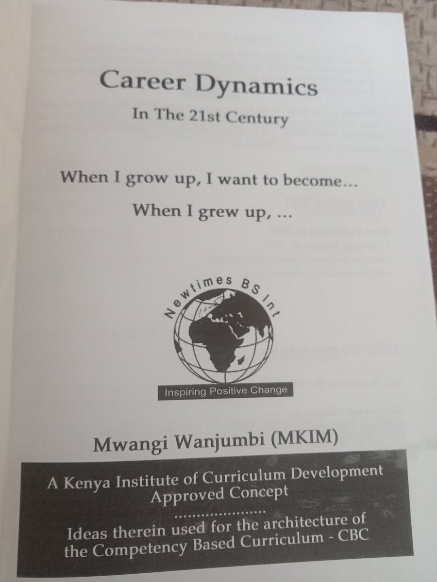 MWanjumbi's tweet photo. #Leadership It's no longer a secret how the Competency Based Curriculum-CBC of the Kenyan Education System was architectured and where the ideas came from, isn't it? It's only that the source has never been revealed officially. However, ALL education bigwigs are  in the picture. https://t.co/6xPkH78Xwc