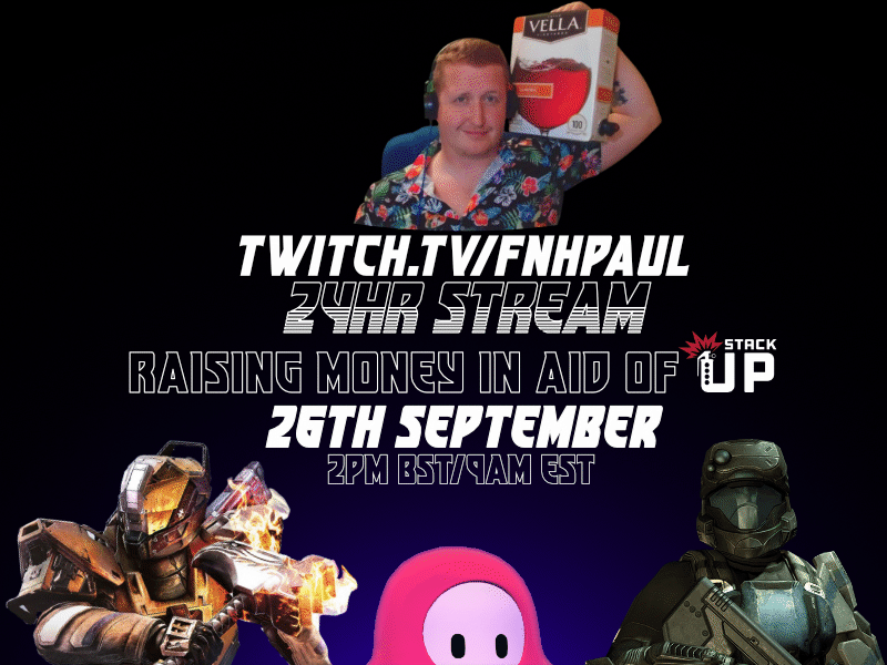 FNH_Paul's tweet photo. HERE WE GO! https://t.co/xLztcyMp43 @StackUpDotOrg #StackUpSeptember #CalltoArms https://t.co/vRl9fxqFB2