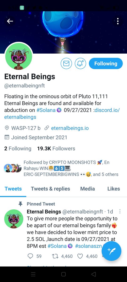 LuciaRanit's tweet photo. @AyyMG @eternalbeingnft Done maraming salamat https://t.co/xBobn5tAIV
