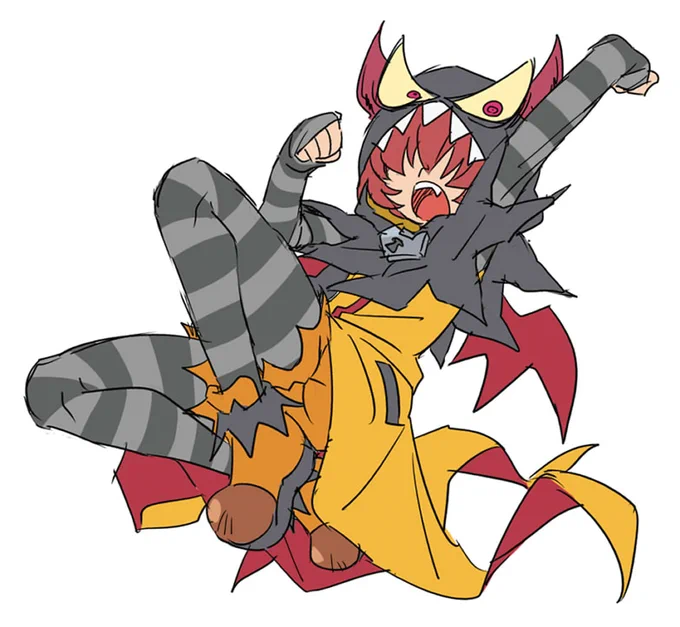 シャットとロックくんも描いた😀 