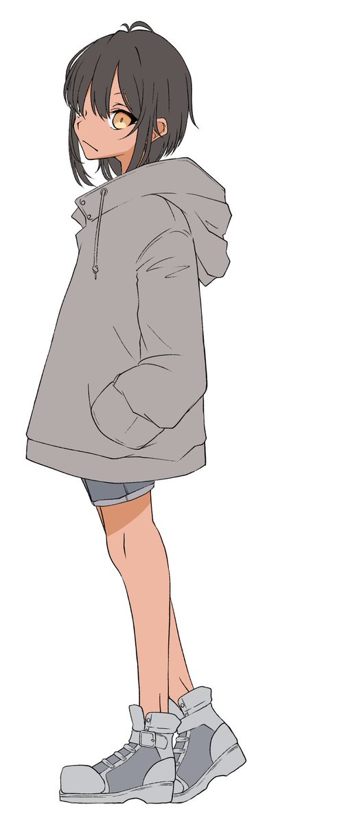 オリキャラ配色検討中 