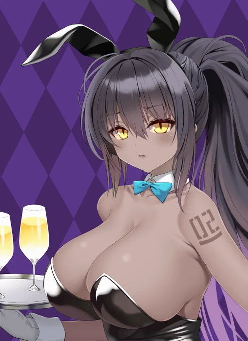 バニーガールなカリン。
#ブルーアーカイブ #ブルアカ 