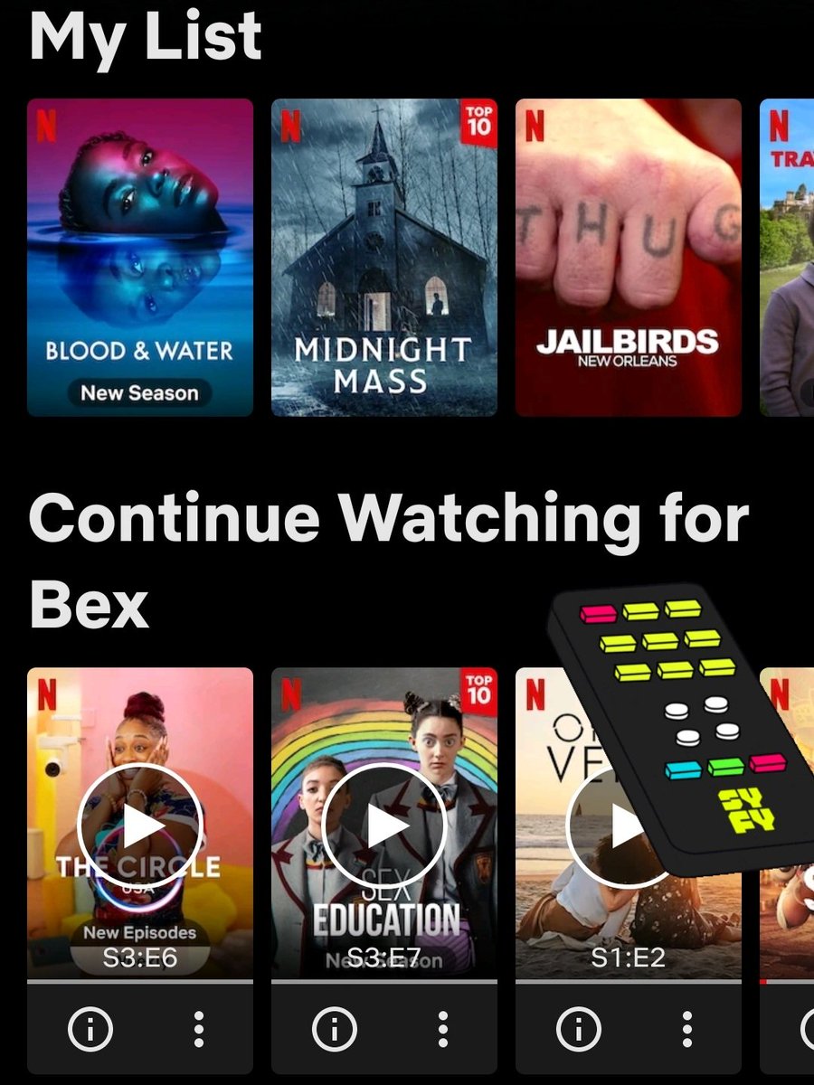 BexBexy2's tweet photo. I spend so many hours gaming that I never watch all the shows I add to my #Netflix/ #PrimeVideo lists! I need to do some serious binge watching days! #netflixnchill #tvcatchup @NetflixUK https://t.co/P88zw4vJlT