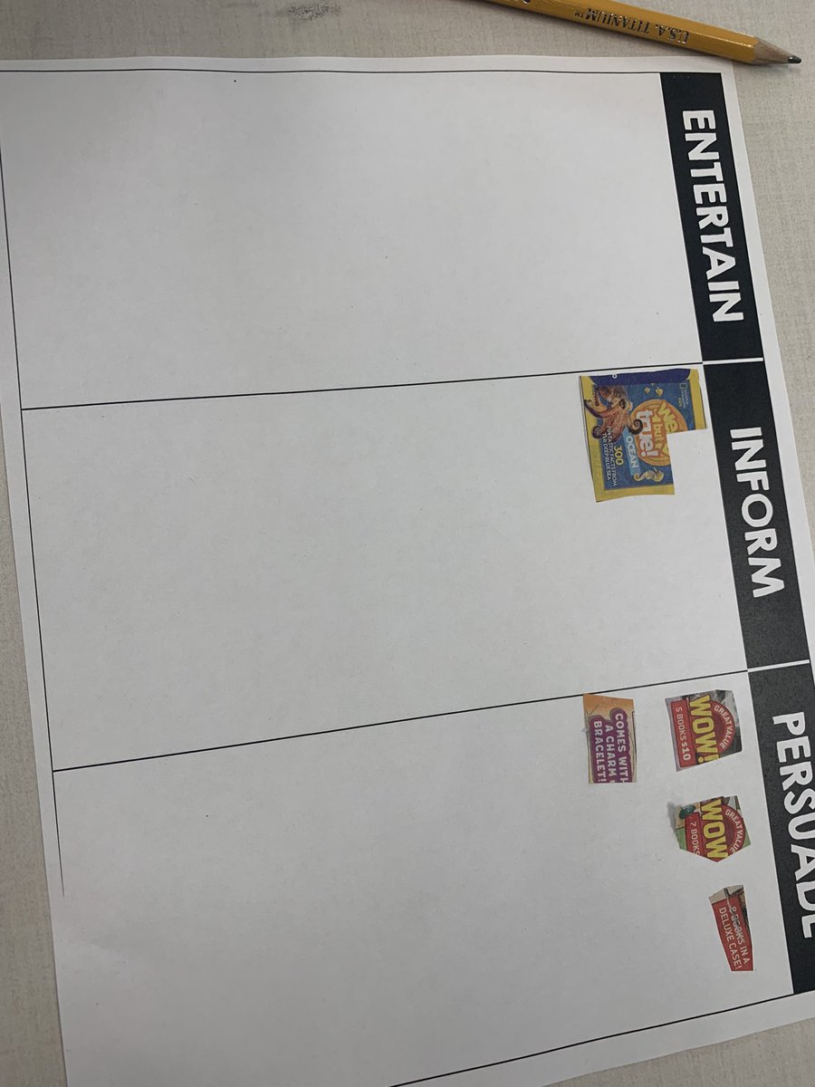 We also have danced along with our fun morning announcements from <a href="/DohmanKara/">Kara Dohman</a> and worked on Author’s Purpose using our Scholastic book order forms. 📚 #asd4all #proud4ardmore
