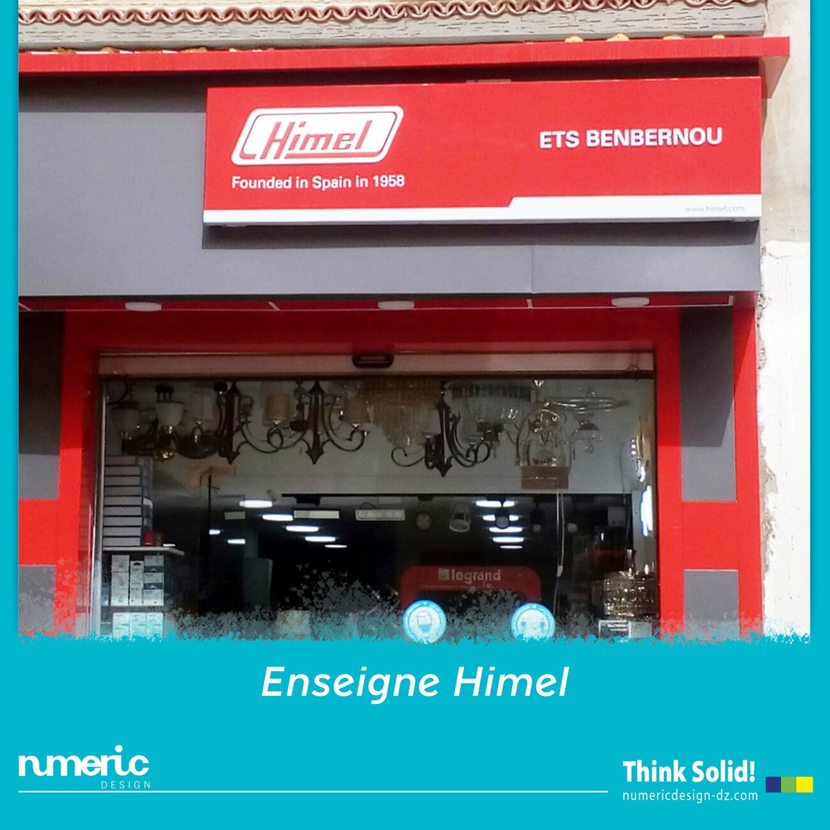 NumericD_DZ's tweet photo. Enseigne Signalétique Himel
#PLV #Signalétique ~Enseigne #Himel #Numeric_Design #Design https://t.co/yzygEeIUSj
