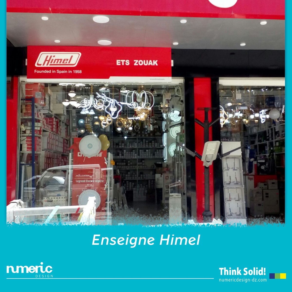 NumericD_DZ's tweet photo. Enseigne Signalétique Himel
#PLV #Signalétique ~Enseigne #Himel #Numeric_Design #Design https://t.co/yzygEeIUSj
