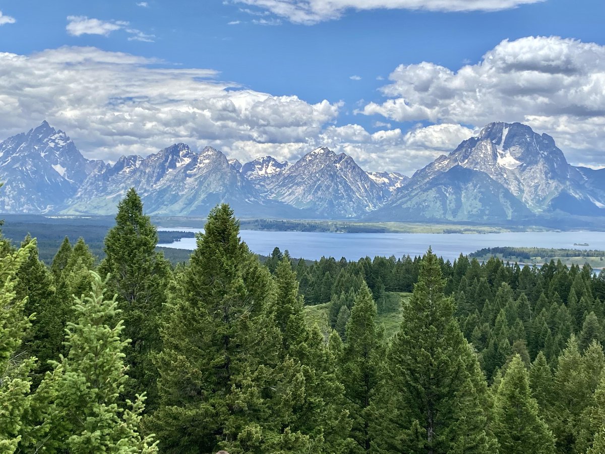 gorgeous_pix's tweet photo. View of the Teton Range from Signal Mountain. From u/squidwardssuctioncup on /r/earthporn #tetonrange #signalmountain #view #earthporn https://t.co/sv8X0YMaKO