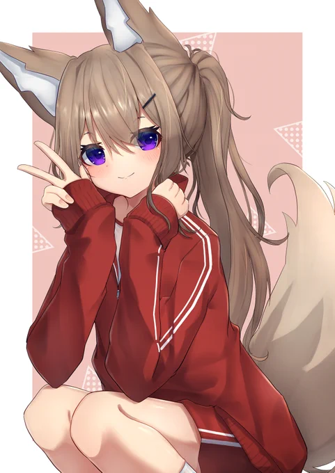 きつね
#イラスト 