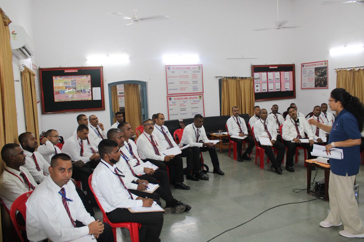 NCC_OTA_Kamptee's tweet photo. #NCCOTA in concert with #EXPA Team conducts a Comprehensive Personality Development  capsule for CTOs where they learnt facets of camaraderie, communication and leadership @HQ_DG_NCC @PRODefNgp @SpokespersonMoD @drajaykumar_ias https://t.co/vTX9jZ5H3u