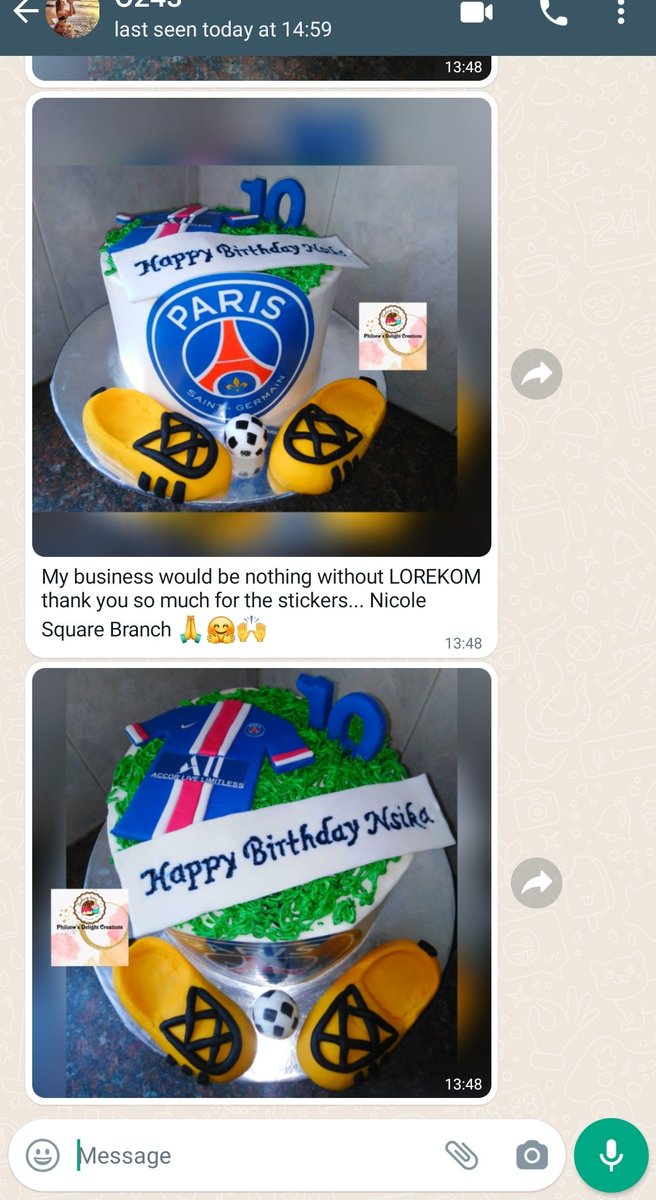 lorekom88's tweet image. ❤👌🙏

#durbanprintingcompany 
#lorekominternational 
#stickerprinting 
#cake