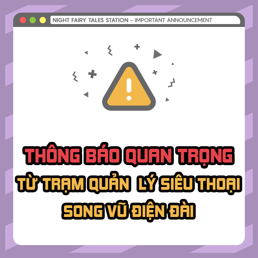 SongVu0510's tweet photo. 【THÔNG BÁO QUAN TRỌNG】

📍 Sau thông báo này, Trạm tiếp ứng rất mong các Thính giả nói chung và các admin blog/ fanpage nói riêng sẽ cẩn trọng hơn và hợp tác cùng chúng mình trong việc tôn trọng bảo mật nội dung chương trình mà Song Vũ đang ghi hình nhé. https://t.co/yCtHQjL0fi