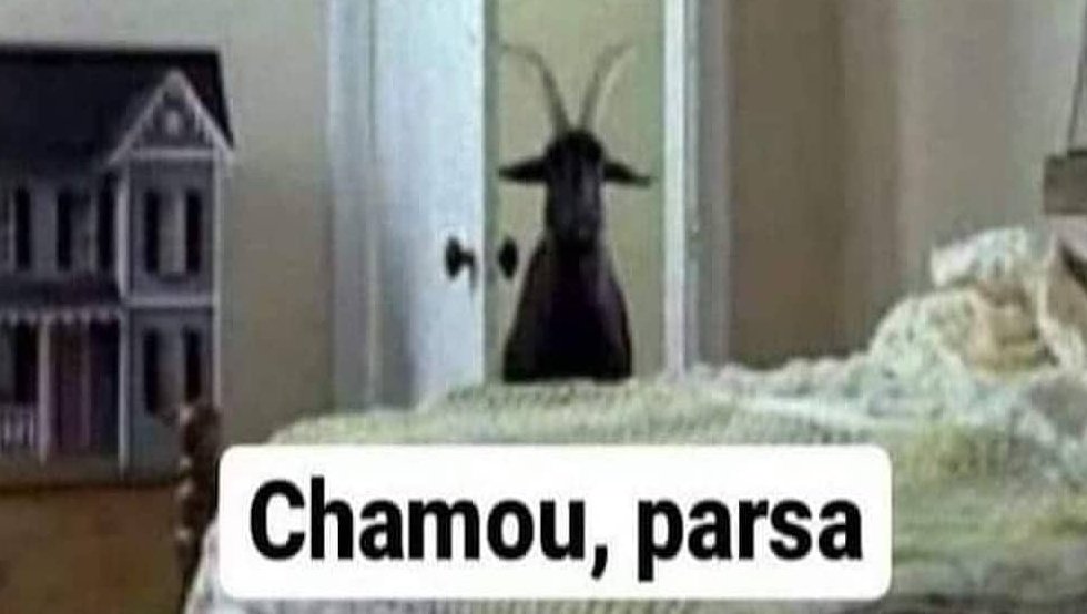 desconjurada's tweet photo. o diabo no início do episódio 

#Calamidade https://t.co/3kGuDSfgtM