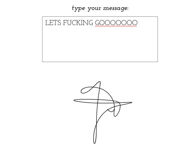 soe42nft's tweet photo. @andrwwang how about turning "LETS FUCKING GOOOOOOO" into a very limited signature as nft?

free mints coming on tuesday at https://t.co/wwDn4QekAR https://t.co/46PXWWfjy5