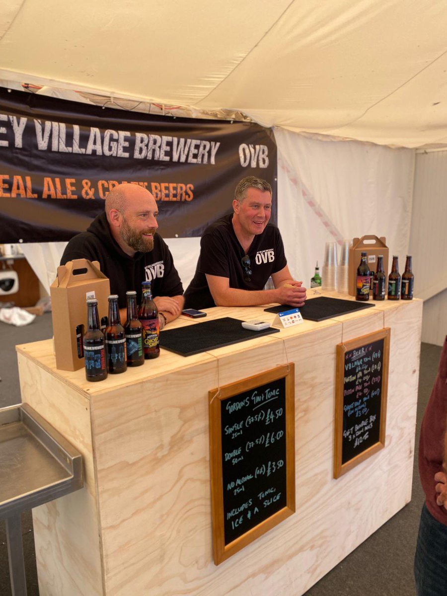 A fabulous day selling our Ignition IPA, Piston Pale &amp; V8 Lager at the Classic Car Show at Ragley Hall. 🍺 🚙 ☀️
