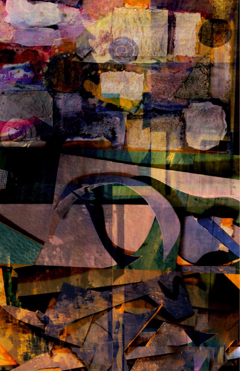 SuzyFerriss's tweet photo. Tumultuous Dusk
(acrylic on paper, found objects, collage, photomontage)
Tap on photo to see full image… #art #acrylicpainting  #collageart #abstractart #contemporaryart #mixedmedia #photography https://t.co/04izh9m8R5