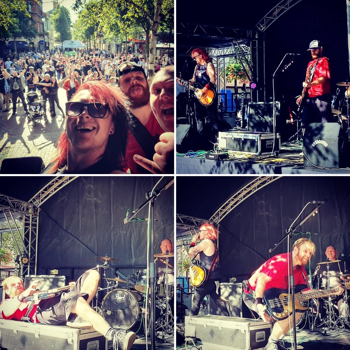 We love you Rugby ❤ 

It was so good to be back in the Town and at the Bike Fest. Another great event and it really felt like home up on that stage. 

📸 1️⃣ - <a href="/mostlymattmusic/">Mostly Matt</a>
📸 2️⃣ - Clive Herring 
📸 3️⃣&amp;4️⃣ - Julie Spires 

DF 

#rugbybikefest #livemusic
