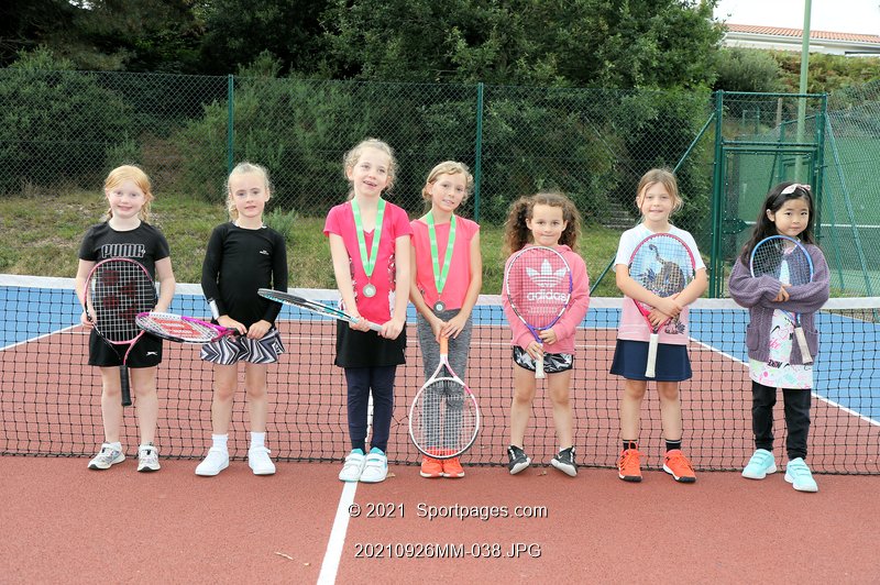 Girls 8 and Under Mini Tennis Red Ball Tournament at the Weald Club Sunday 26th September.