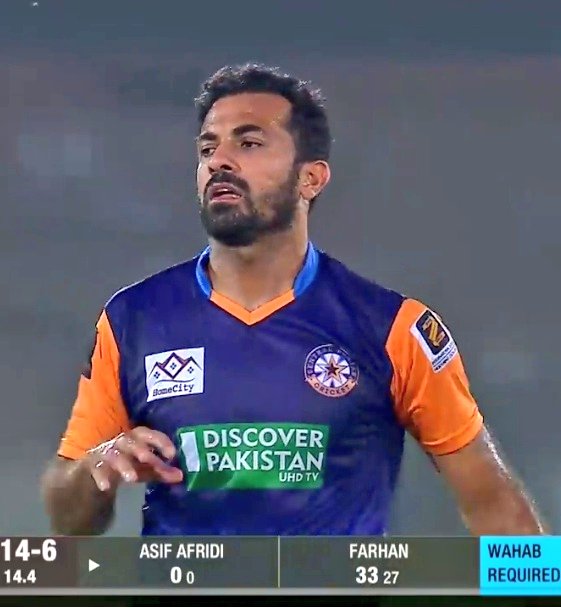 MahrukhIkram90's tweet photo. Superb Performance Champ 💥💯
3 Wickets 20 runs 3 overs 👏🏻
@WahabViki
#WahabRiaz #NationalT20Cup #KPvsCP https://t.co/rhLxp9TT1u