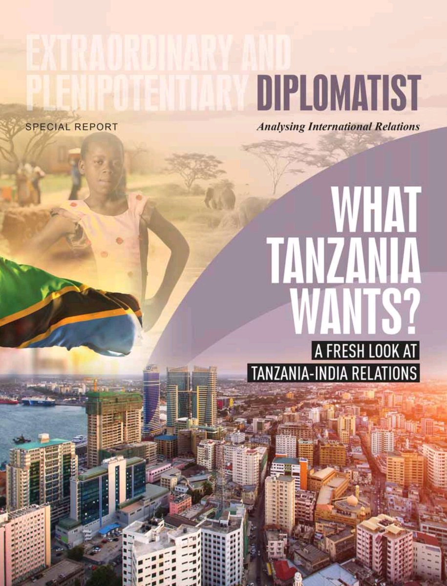 UbaloziIndia's tweet photo. The Special Report "What Tanzania wants: A Fresh Look at  🇹🇿 - 🇮🇳 Relations"▶️https://t.co/hnYQfBiKbJ https://t.co/PFm44ujeOq