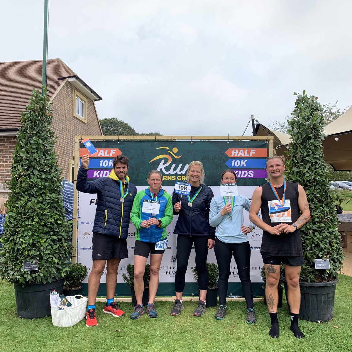 Very proud of our AP team of 1/2 Marathon &amp; 10k runners - out running with the rest of the village today <a href="/runbarnsgreen/">Run Barns Green</a>. We had a fantastic day with everyone and we were honoured to be part of a very special event. Thank you to Ally and all the Barns Green Team. Here’s to 2022!