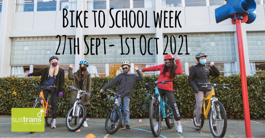 MrsScudaPEWell's tweet image. Tomorrow is the start of bike to school week! Let’s get active and reduce our carbon footprint! If you can’t bike why not walk? A healthier and happier start to the day! Please share your journeys with a selfie! @ActiveJourneys @AJ_SCWales @MaestegSchool #Wellbeingiseverything