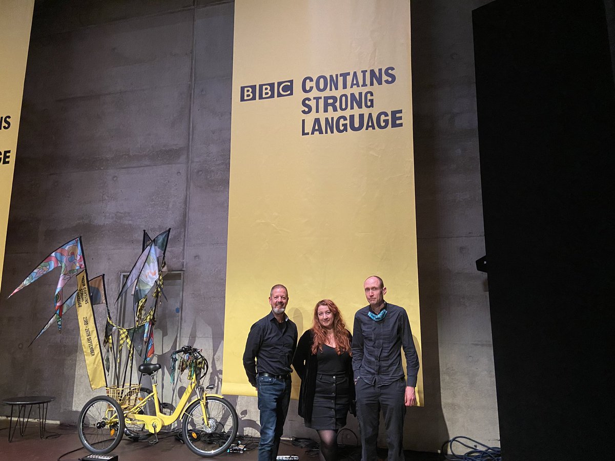 Today was a good day… great to be back in the saddle with the totally fabulous <a href="/AmyKakoura/">Amy Kakoura</a> the irreplaceable <a href="/DerekNisbet10/">Derek Nisbet</a> and, of course, the legend that is <a href="/IMcMillan/">Ian McMillan</a> recording a ‘live’ edition of Words and Music for <a href="/BBCRadio3/">BBC Radio 3</a> which airs October 3rd #ContainsStrongLanguage