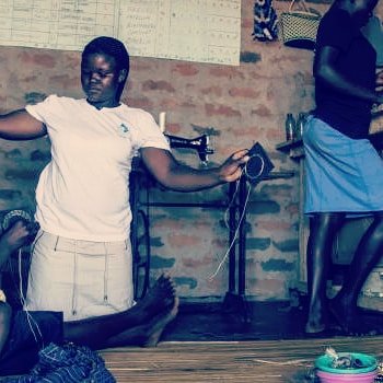 ActionAgainstP2's tweet photo. Our girls trying to use the marketing skills gained during the training while disposing off their finished goods/garments. We are proud of these young girls; they are now applying group marketing techniques gained from training with us, in order to get higher returns.
#Tailoring https://t.co/BwM5jJPaJd