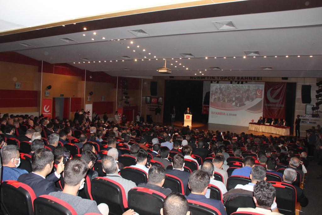 terzihuseyin34's tweet photo. İstanbul il divan toplantısını Bahçelievler'de Genel Başkanımız Dr. Fatih Erbakan'ın teşrifleriyle gerçekleştirdik.

Muhteşem işlerin mimarı muhteşem teşkilatımızla gurur duyuyoruz. https://t.co/wFmgf3ViA8